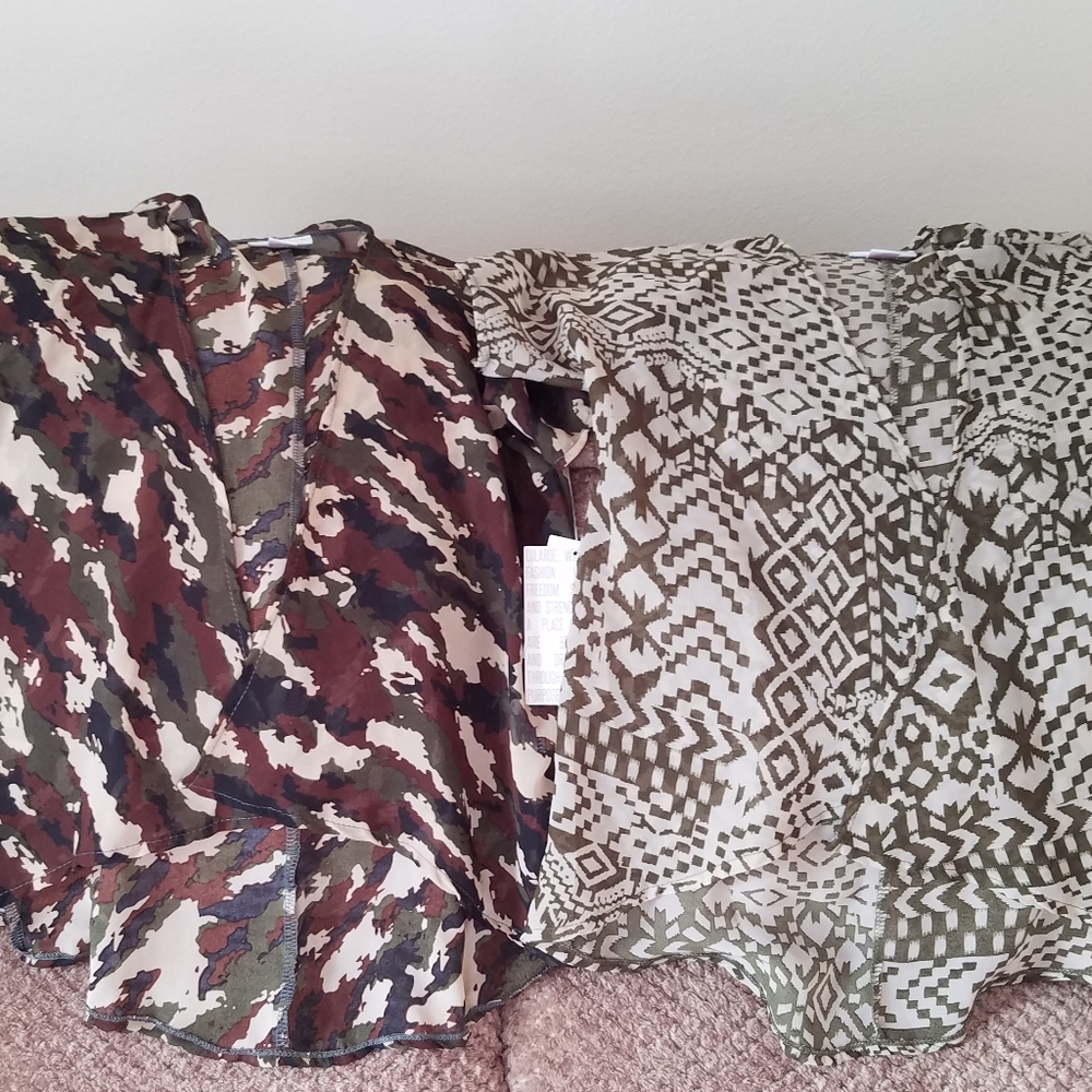 Lot of 2, NWT's Lularoe Bianca Kimonos Size 1